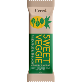 Baton sweet veggie ananas cu spanac, fara gluten, eco-bio, 45g - Cerea