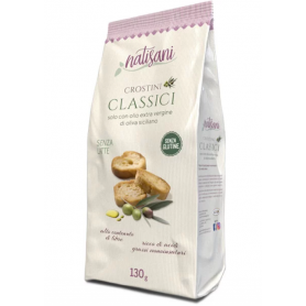 Crostini clasic, fara gluten, eco-bio, 130g - Natisani