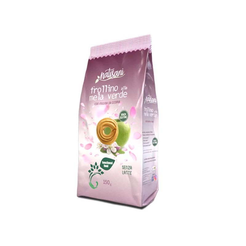 Frollino biscuiti cu mar verde, eco-bio, 150g - Natisani