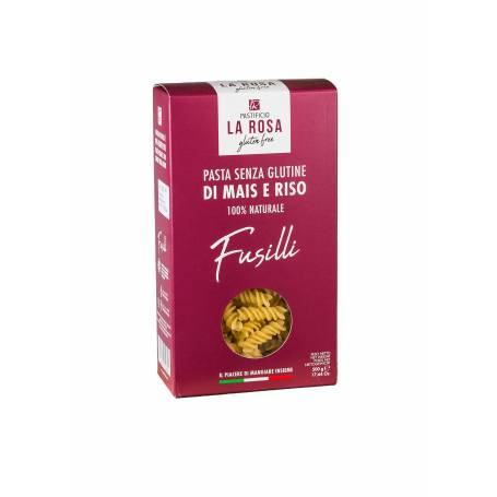 Fusilli, fara gluten, eco-bio, 500g - La Rosa