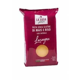 Lasagne paste, fara gluten, eco-bio, 250g - La Rosa
