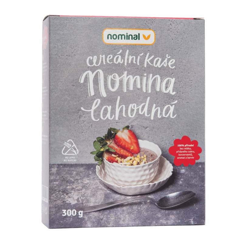 Porridge Nomina Tasty, fara gluten, 300g - Nominal