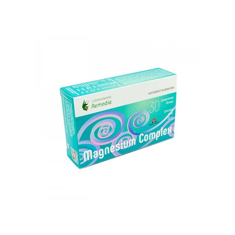 Magnesium Complex, 30cpr - Remedia
