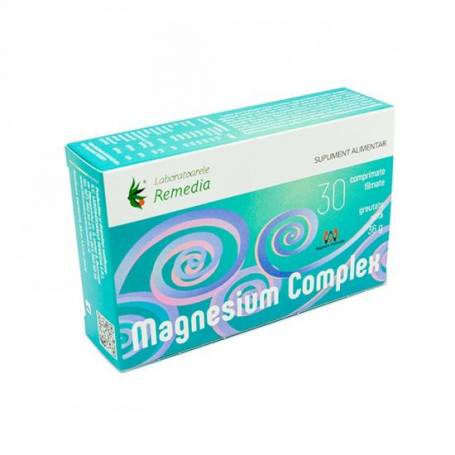 Magnesium Complex, 30cpr - Remedia