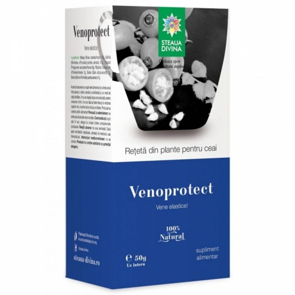 Ceai venoprotect, 50g - steaua divina