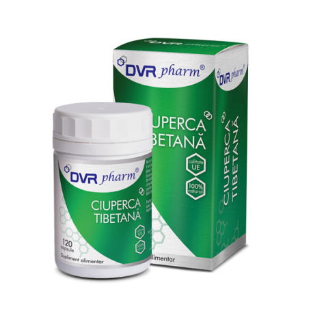 Ciuperca tibetana, 120cps - DVR Pharm