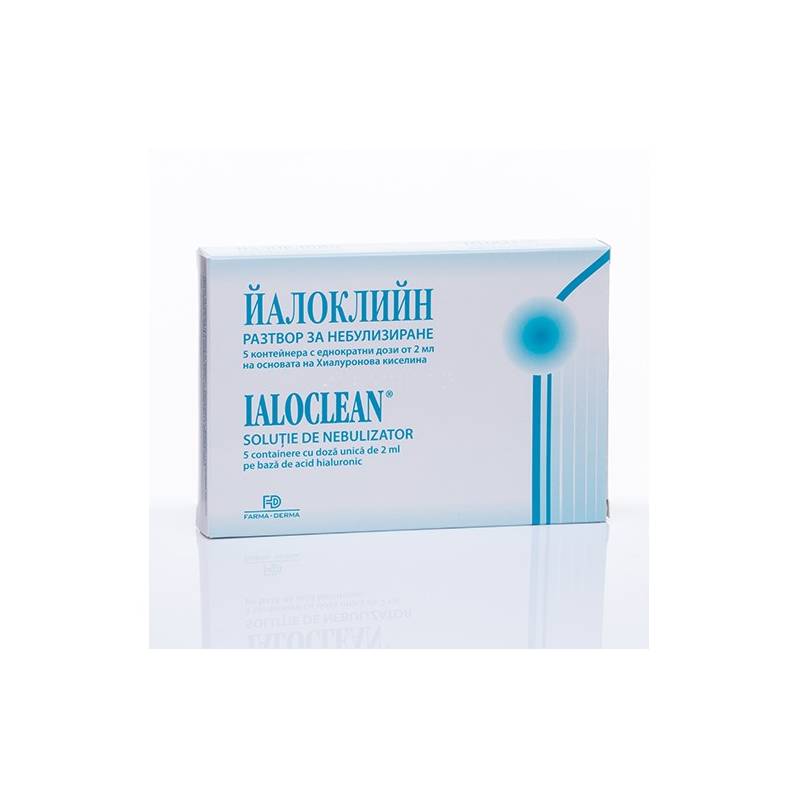 Solutie de nebulizare sterila, Ialoclean, 5fiole - NaturPharma