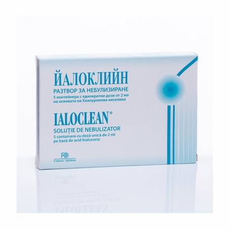 Solutie de nebulizare sterila, Ialoclean, 5fiole - FarmaDerma