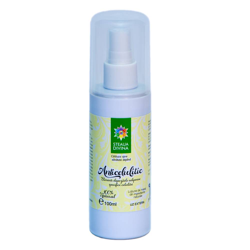 Lotiune de masaj anticelulitic, 100ml - steaua divina