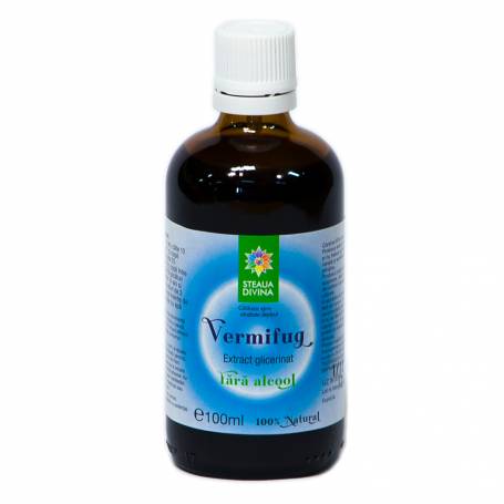 Vermifug, extract glicerat fara alcool, 100ml - Steaua Divina