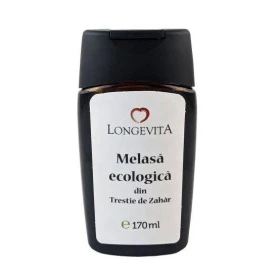 Melasa din trestie de zahar, eco-bio, 170ml - Longevita