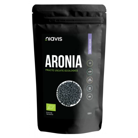 Fructe uscate, Aronia, eco-bio, 125g - Navis