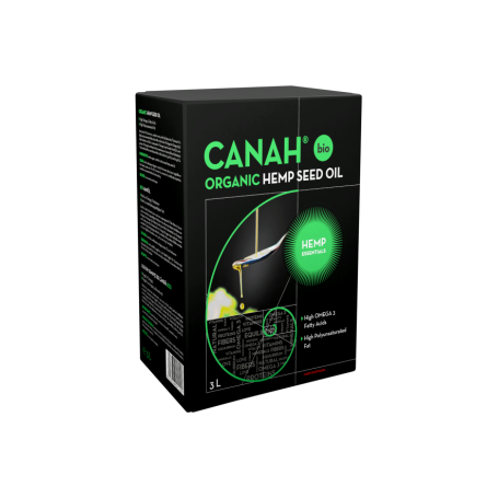 Ulei de canepa, eco-bio, 3l - Canah