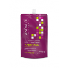 Masca intensiva pentru par, 1000 Roses Complex Color Care Deep Conditioning Hair Mask, 44ml - Secom - Andalou