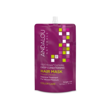 Masca intensiva pentru par, 1000 Roses Complex Color Care Deep Conditioning Hair Mask, 44ml - Secom - Andalou
