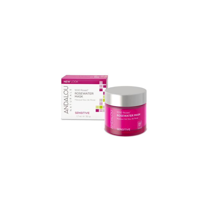 Masca pentru ten sensibil, 1000 Roses Rosewater Mask, 50ml - Secom -