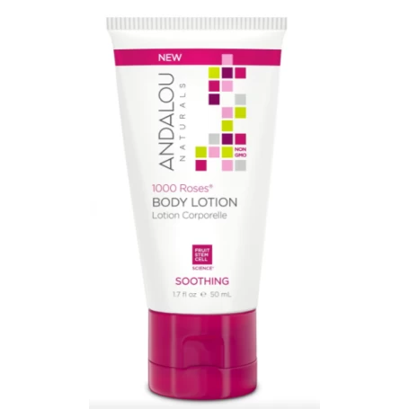 Lotiune de corp, 1000 Roses Soothing Body Lotion, 50ml - Secom - Andalou
