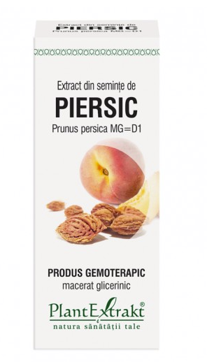 Piersic - seminte - gemoderivat - 50ml - plantextrakt