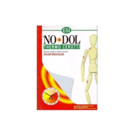 No Dol, Plasturi termici, 3buc- Esitalia