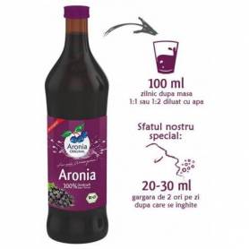 Suc pur de Aronia, Eco-Bio 700ml - Aronia Original