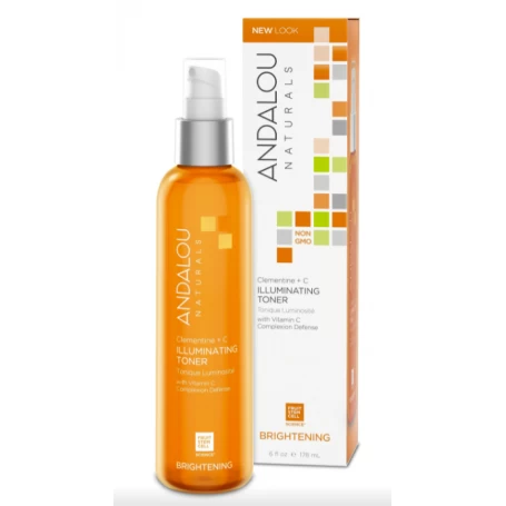 Lotiune tonica luminozitatea tenului, Clementine and C Illuminating Toner, 178ml - Secom - Andalou