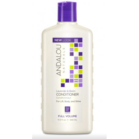 Balsam pentru par, Lavender and Biotin Full Volume Conditioner, 340ml - Secom - Andalou