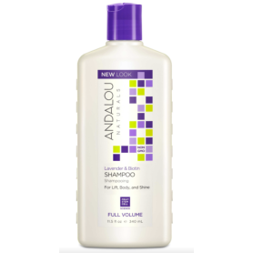 Sampon pentru par, Lavender and Biotin Full Volume Shampoo, 340ml - Secom - Andalou