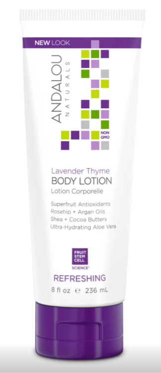 Lotiune De Corp, Lavender Thyme Refreshing Body Lotion, 236ml - Secom - Andalou