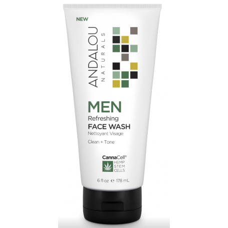 Gel de curatare, MEN Refreshing Face Wash, 178ml - Secom - Andalou
