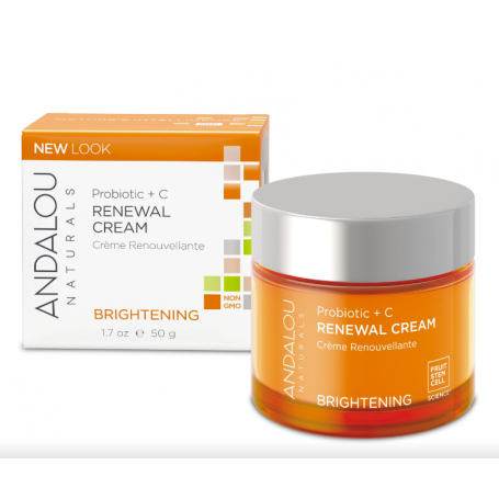 Crema de zi, Probiotic C Renewal Cream, 50g - Secom - Andalou