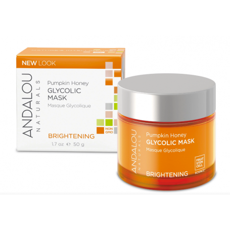 Masca enzimatica pentu ten noraml sau mixt, Pumpkin Honey Glycolic Mask, 50g - Secom - Andalou