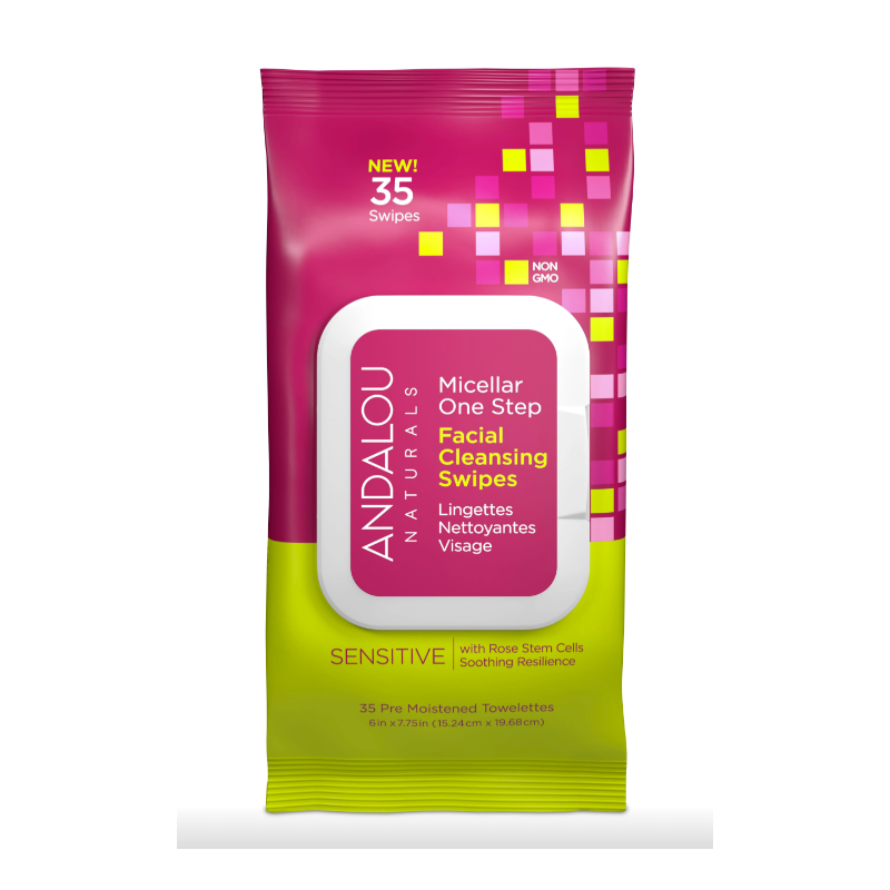 Servetele demachiante, Sensitive Micellar Facial Swipes, 1buc -