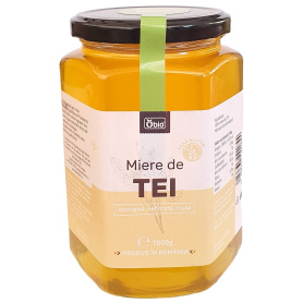 Miere de tei, cruda, nefiltrata, eco-bio - Obio