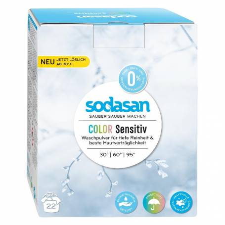 Detergent bio praf confort-sensitiv hipoalergen 1010g SODASAN