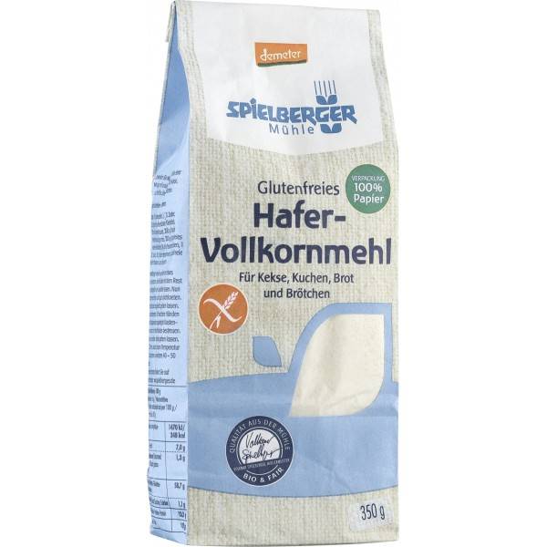 Faina De Ovaz Integrala, Demeter, Fara Gluten, Eco-bio, 350g - Spielberger