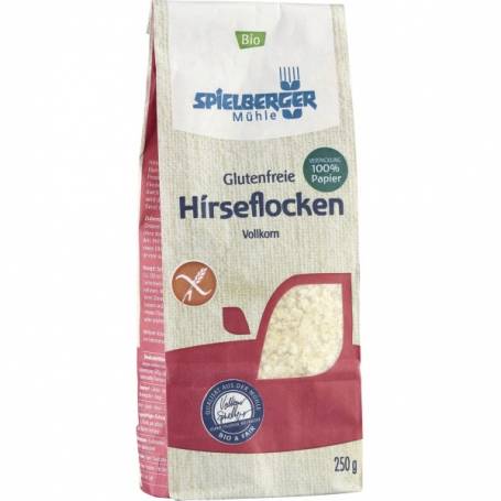 Fulgi de mei integrali, fara gluten, eco-bio, 250g - Spielberger