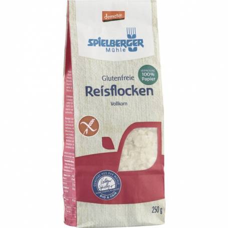 Fulgi de orez, Demeter, fara gluten, eco-bio, 250g - Spielberger