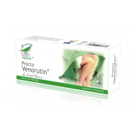 Procto Venorutin, 30cps - Pro Natura
