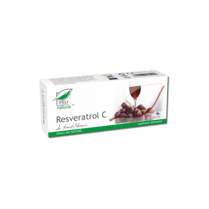 Resveratrol C, 30cps - Pro Natura