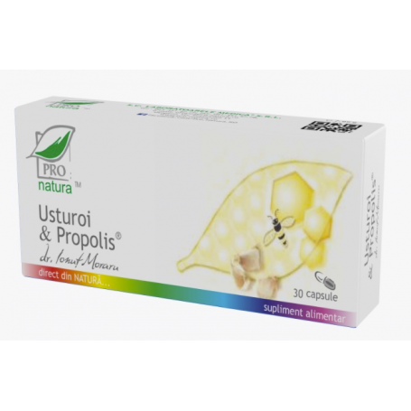 Usturoi si Propolis, 30cps - Pro Natura