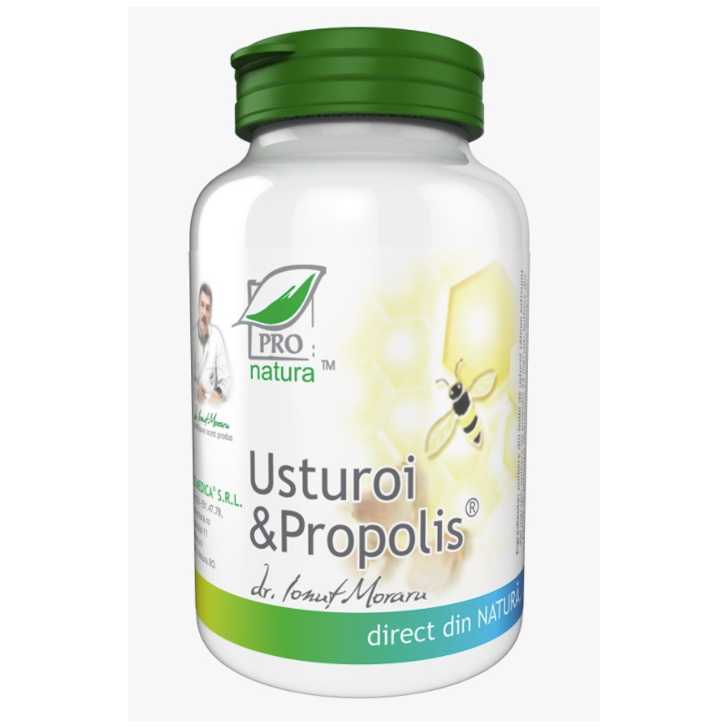 Usturoi si Propolis, 60cps - Pro Natura