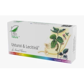 Usturoi si Lecitina, 30cps - Pro Natura