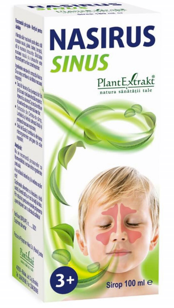 Nasirus sinus, sirop pentru copii 3 ani plus, 100ml - plantextrakt