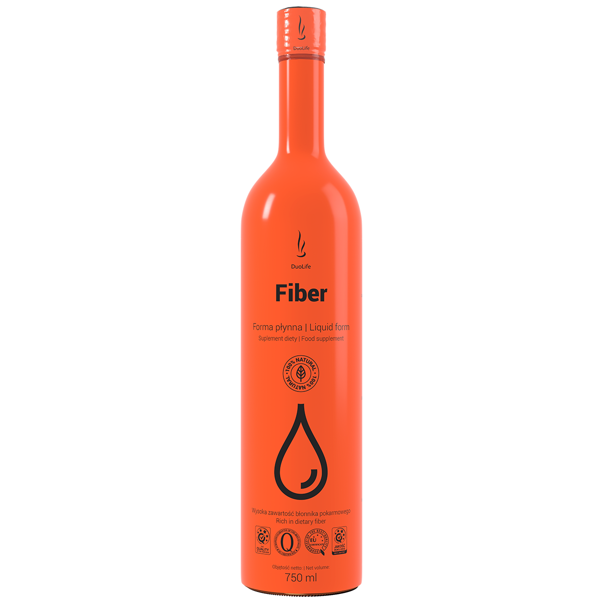 Fiber, fibre lichide, 750ml - duolife