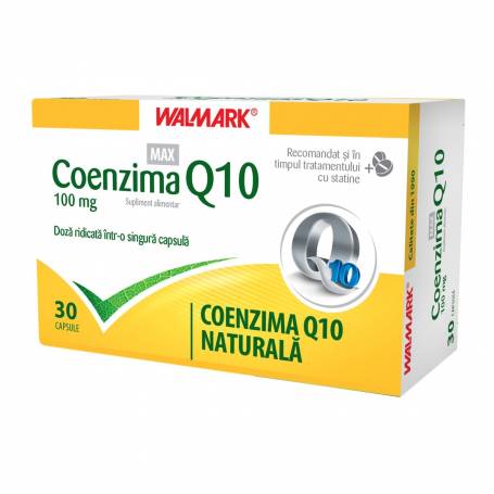 Coenzima Q10 Max, 100 mg, 30cps - Walmark