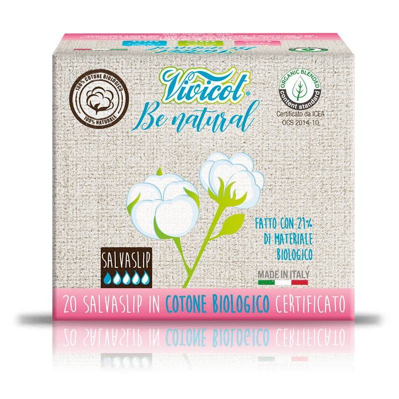 Protej slip ultra subtire din bumbac, eco-bio, hipoalergenic, 20