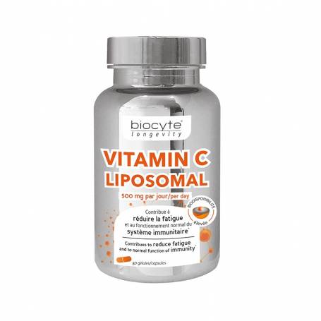 Vitamina C Liposomal, 30cps 1+1 cadou - Biocyte
