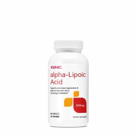 Alpha-lipoic Acid 300 Mg, Ala Acid Alfa Lipoic, 60tbl - Gnc