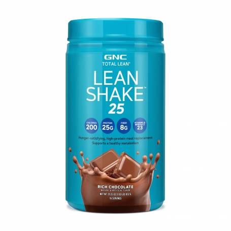 Total Lean Lean Shake 25, Shake Proteic, Cu Aroma De Ciocolata, 832g - Gnc