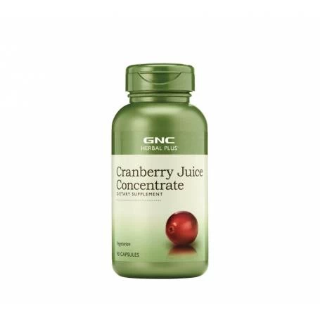 Herbal plus cranberry juice concentrate, concentrat din suc de merisor, 90cps - Gnc